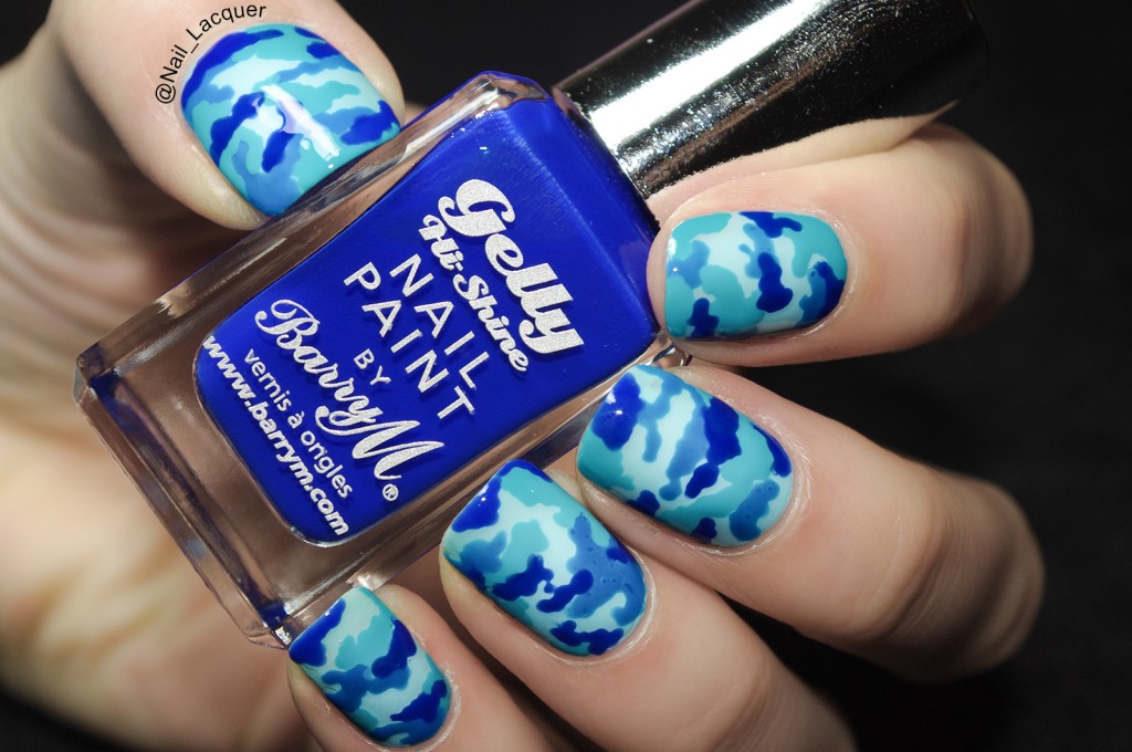 camouflage tutorial nail art image (1)