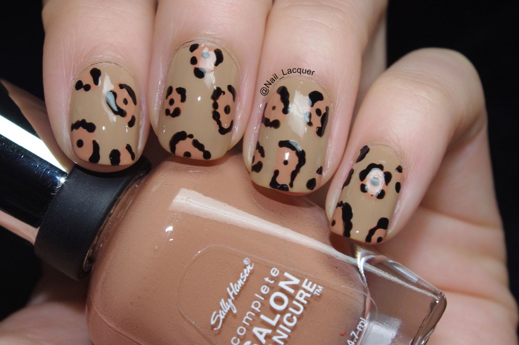 Jaguar nail art (1)