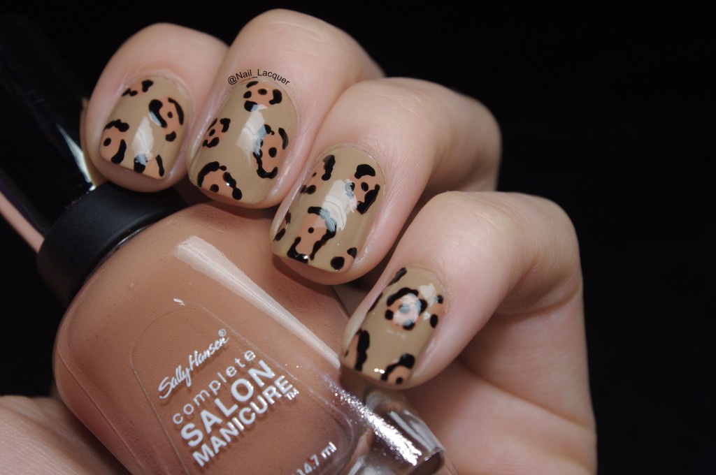 Jaguar nail art (2)