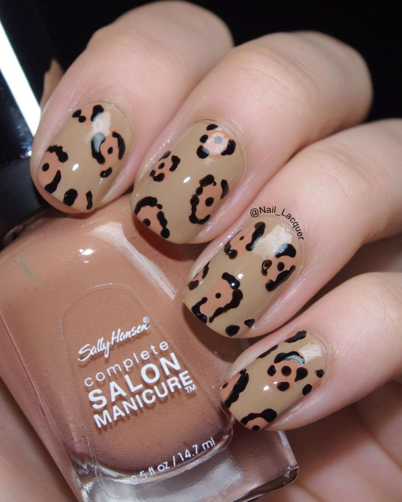 Jaguar nail art (3)