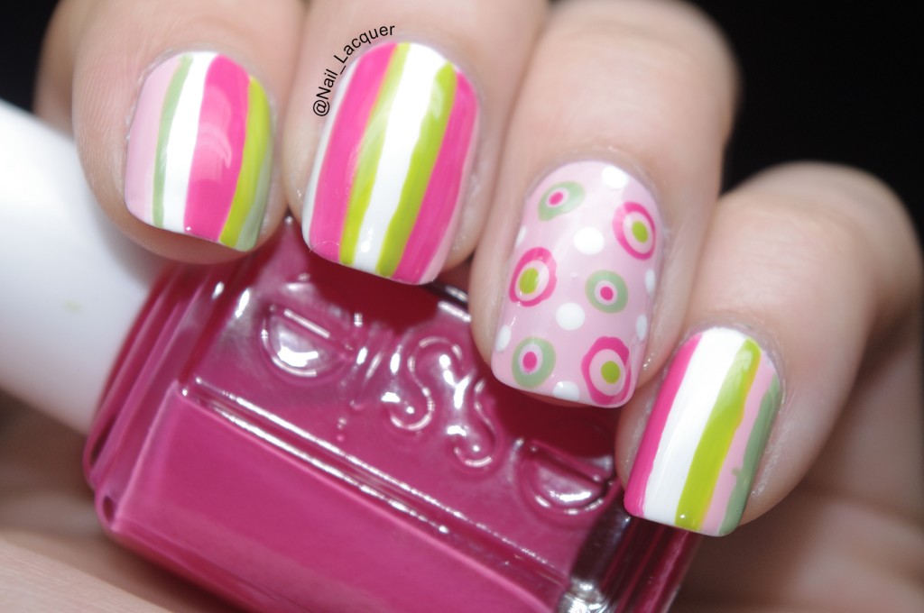 stripes-and-polka-dots-nail-art (7)